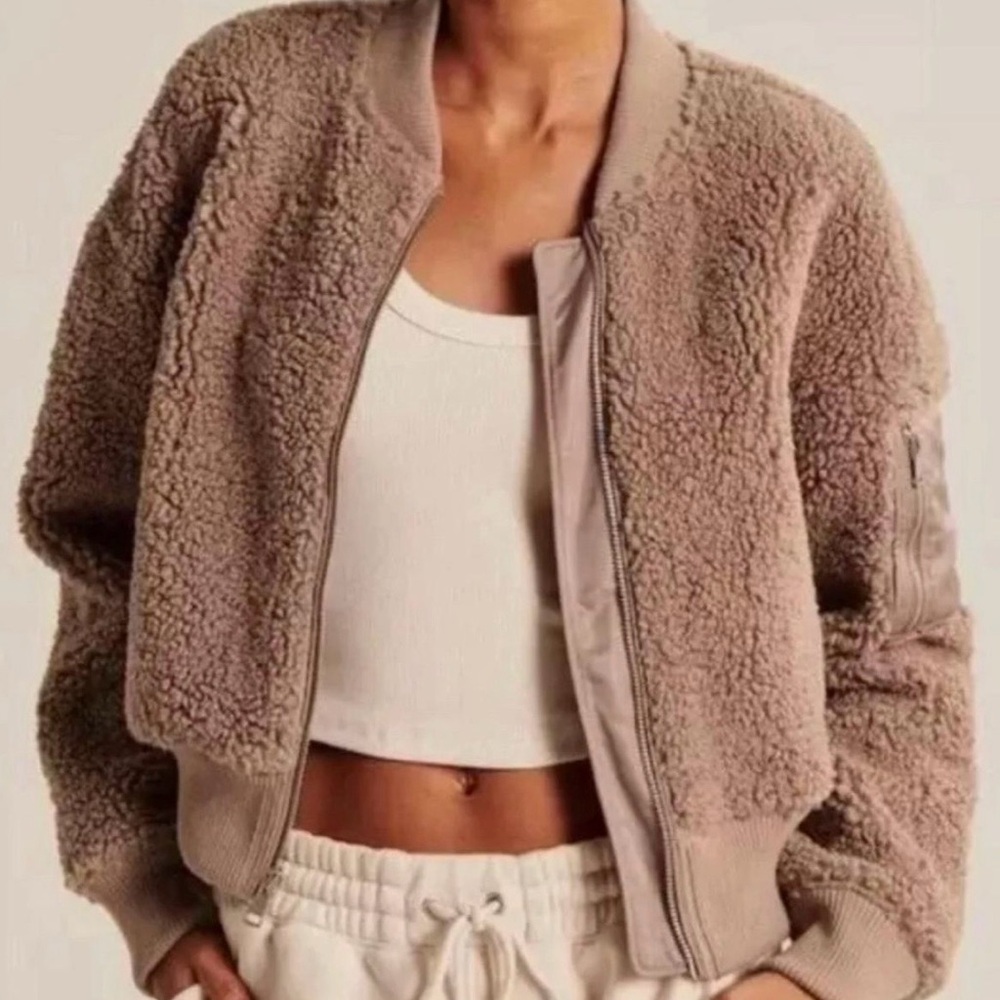 Abercrombie & Fitch Sherpa Jacket